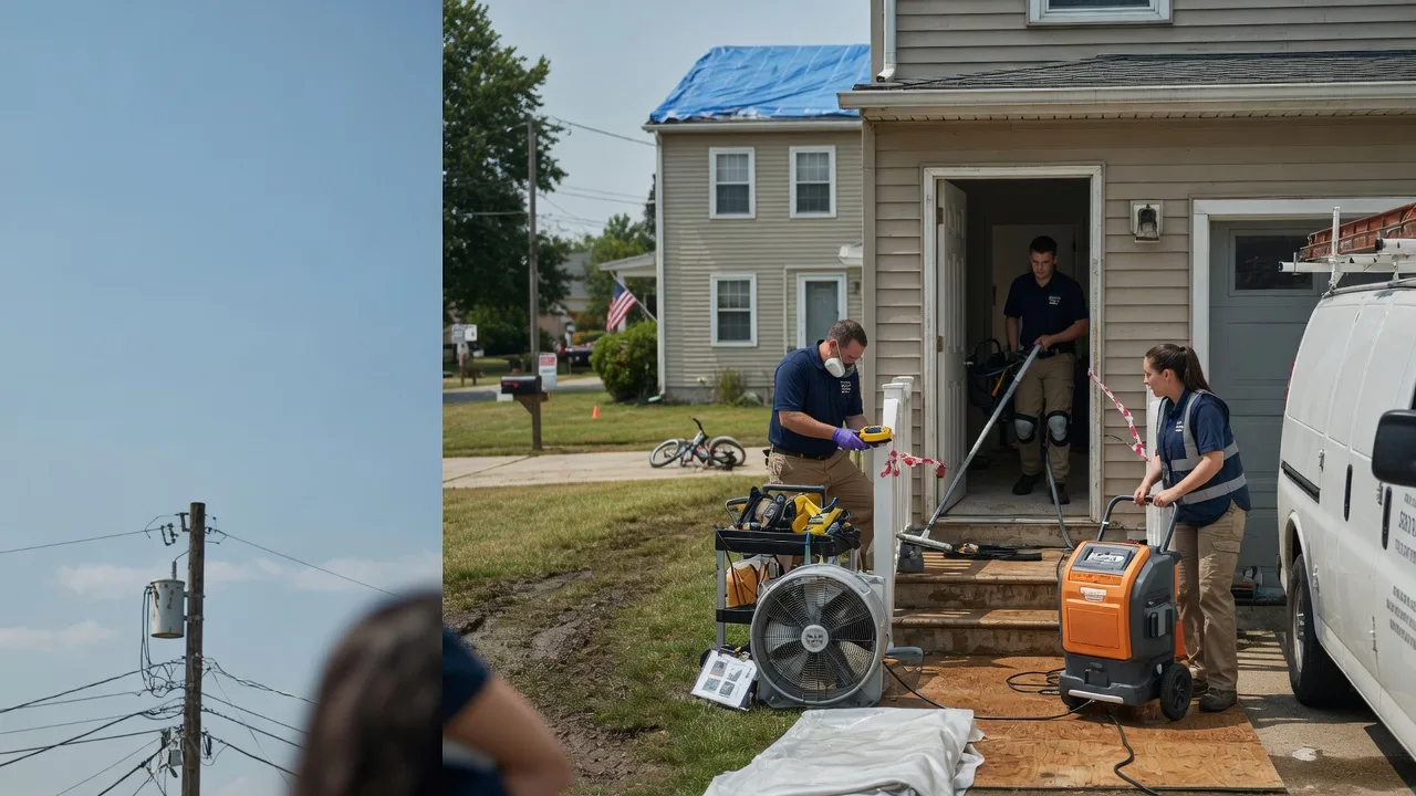 Water Damage Repair in Cabot, PA near me